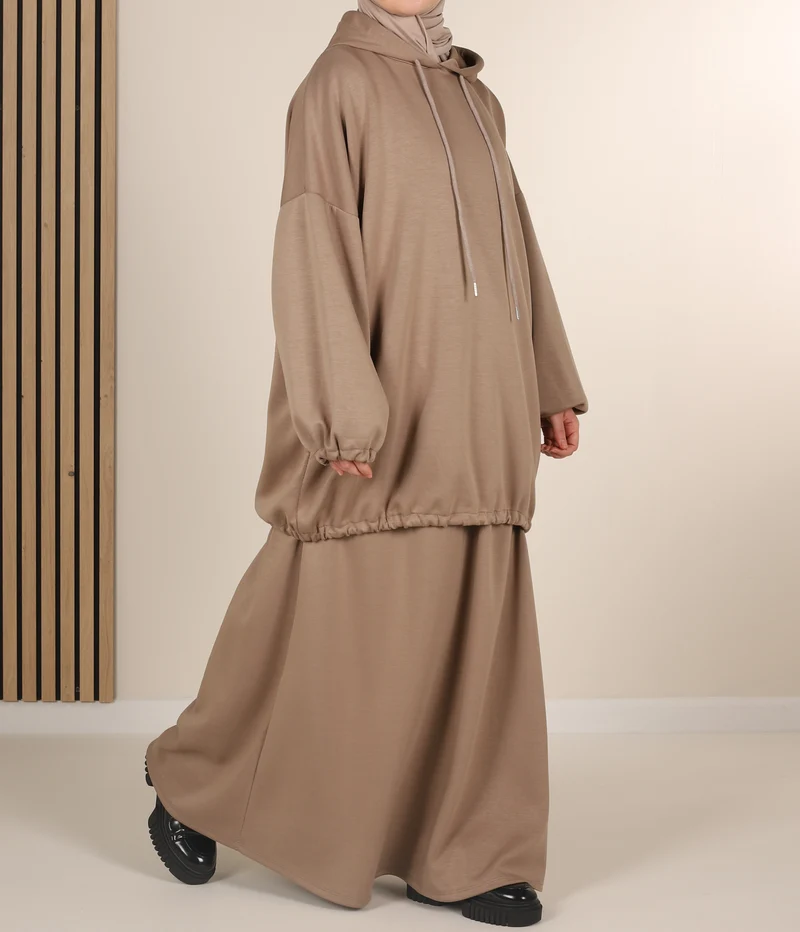Twinset Kapuzenpullover Hind - Taupe