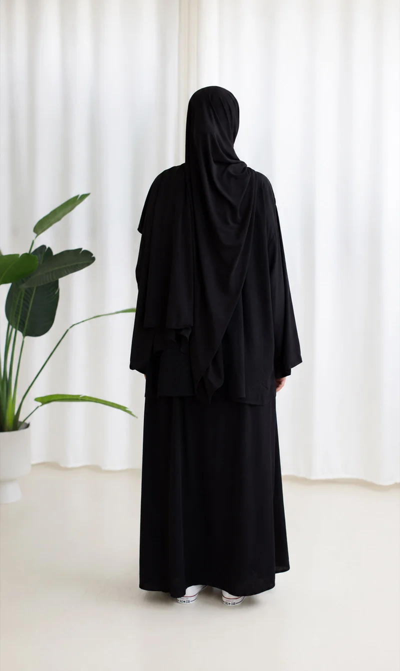 Ramallah Rayon Set Schwarz