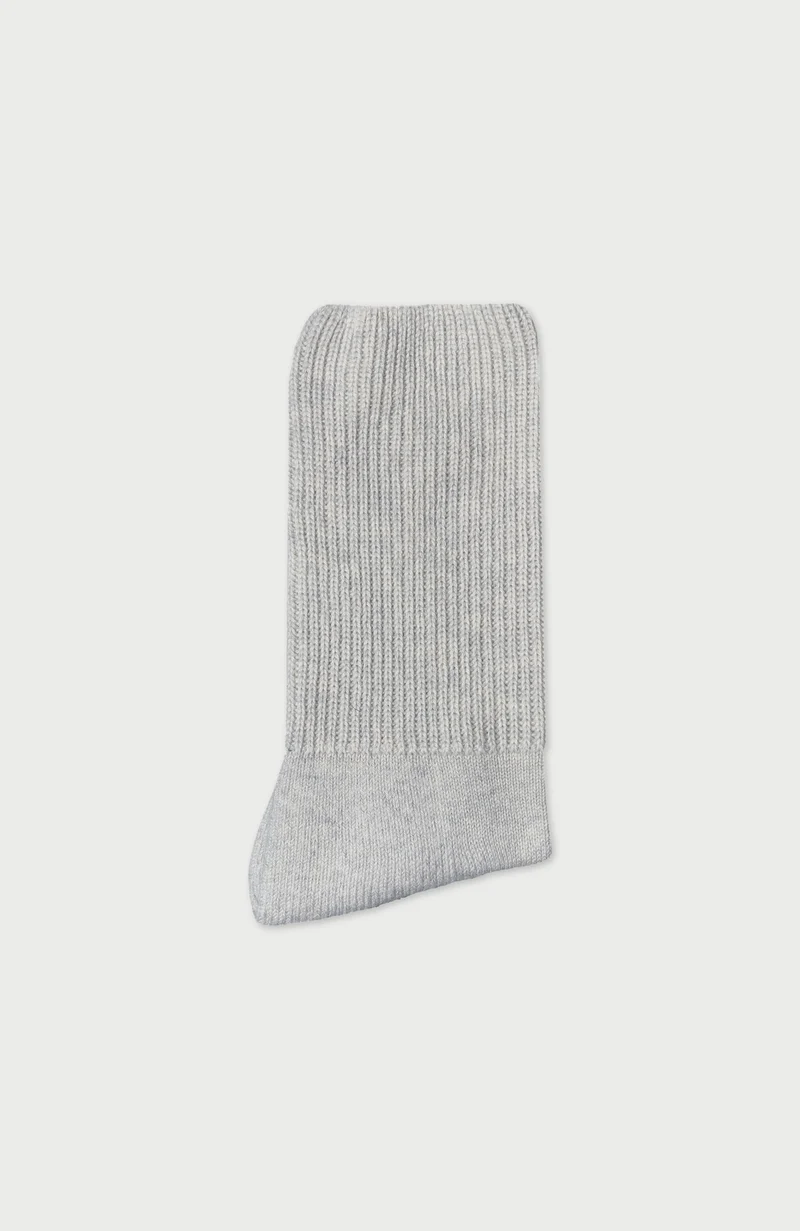 Cashmere Cushion Sole Lounge Socks