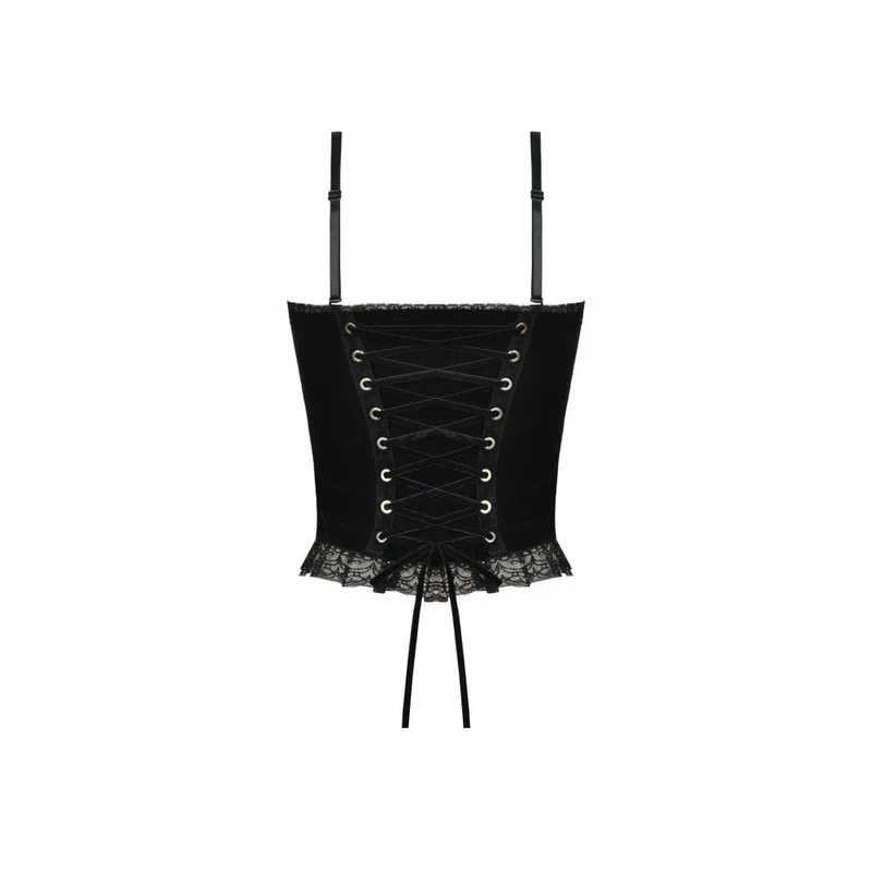 Gothic Cross Jacquard Vollbrustkorsetts für Damen
