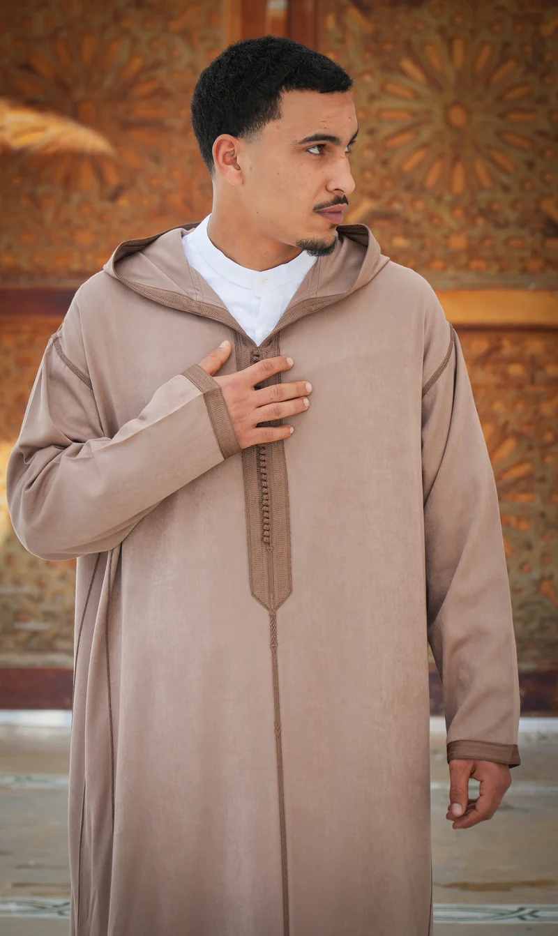 Djellaba Anouar - Mokka