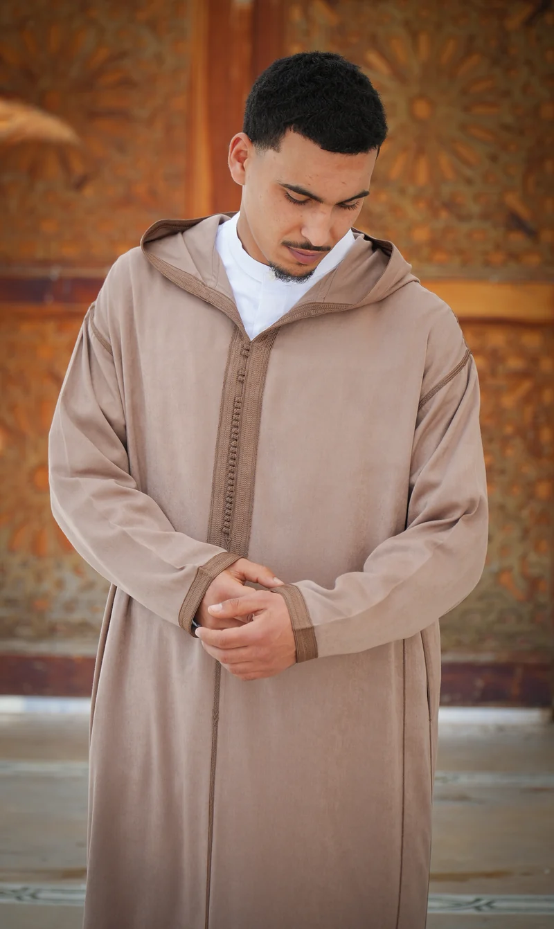 Djellaba Anouar - Mokka