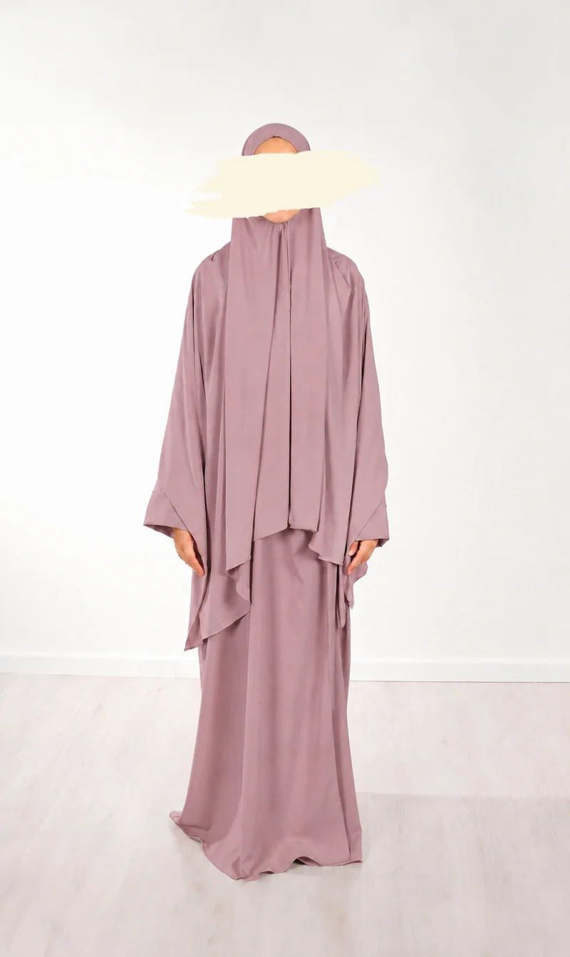 Prem. Jerseyschal UsW 100*200 - Helles Mauve