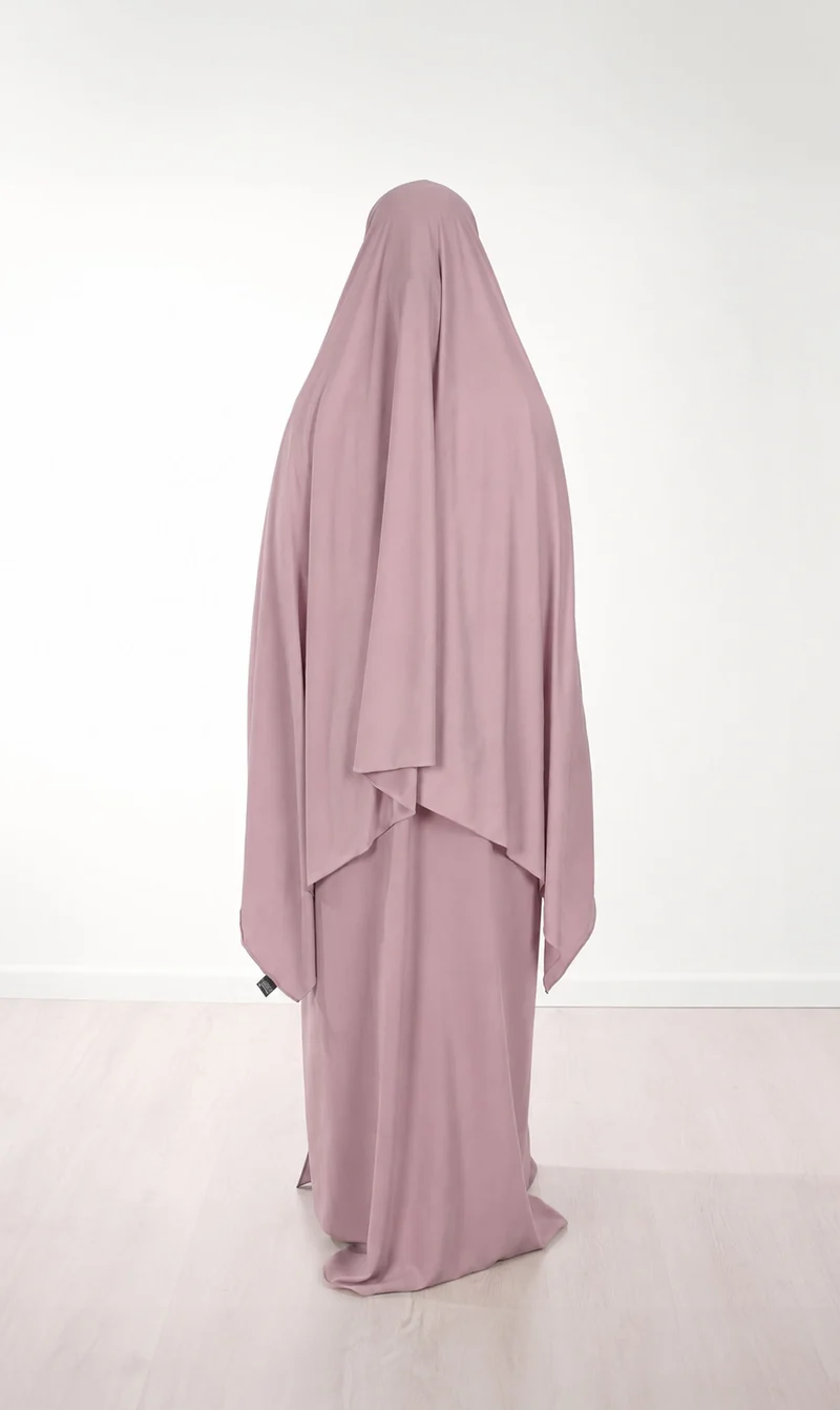 Prem. Jerseyschal UsW 100*200 - Helles Mauve