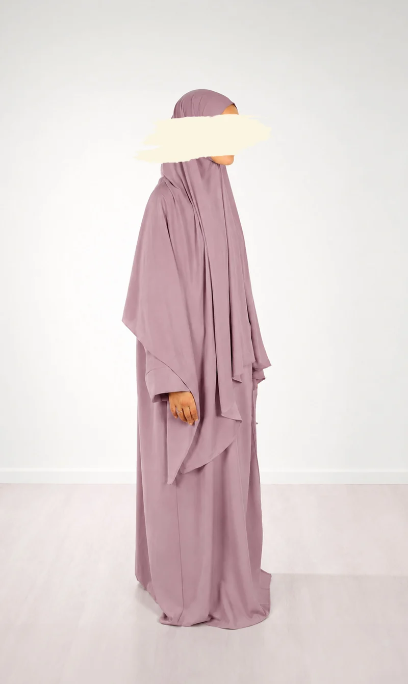 Prem. Jerseyschal UsW 100*200 - Helles Mauve