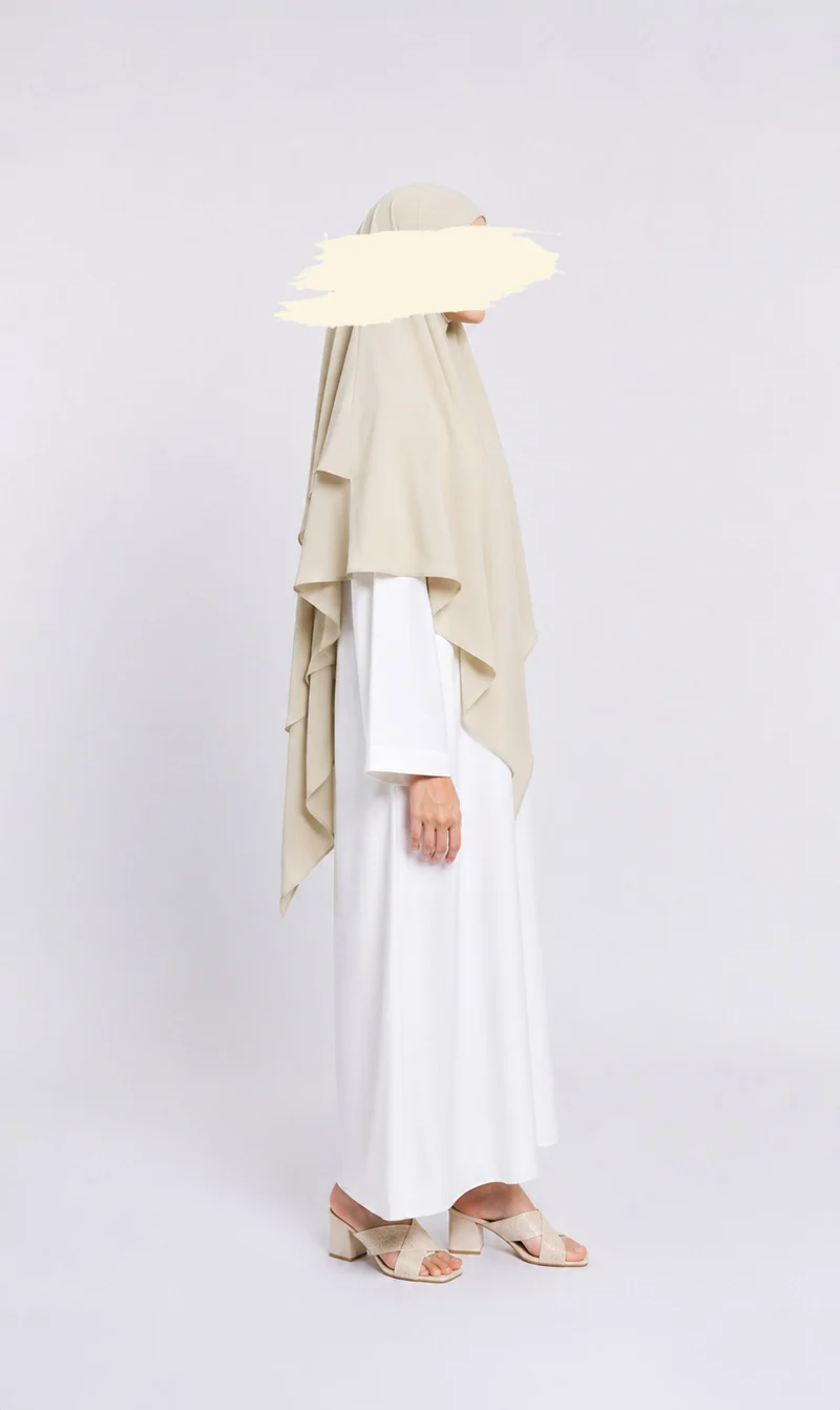 Double Diamond KHIMAR Jaz - Beige