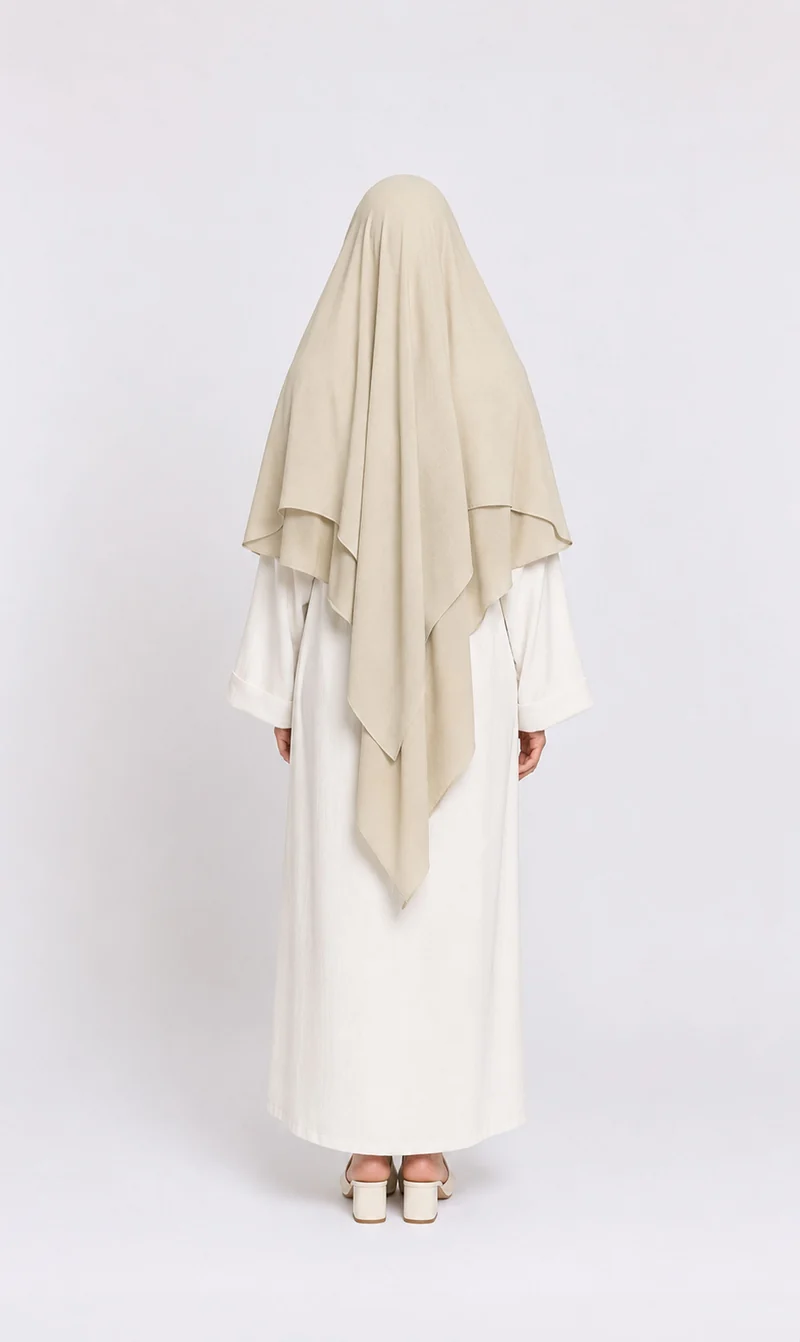 Double Diamond KHIMAR Jaz - Beige