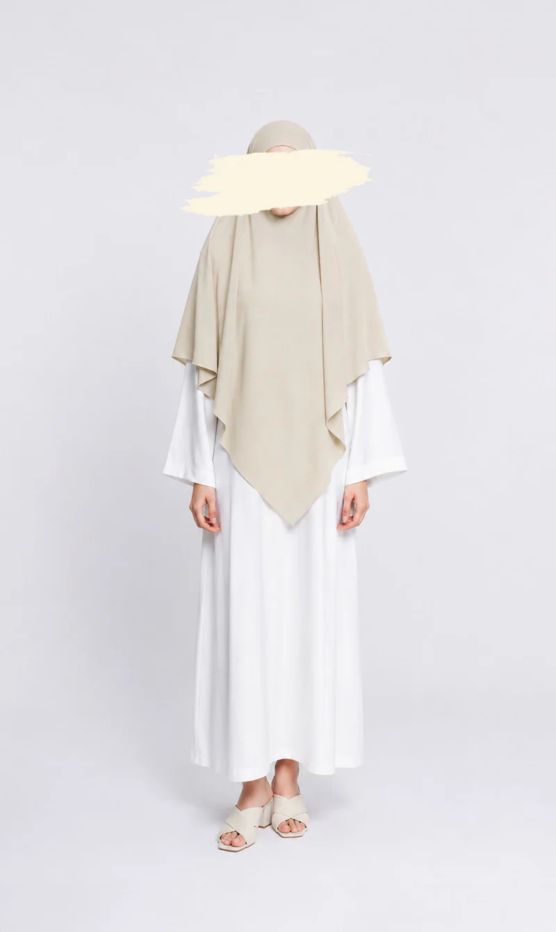 Double Diamond KHIMAR Jaz - Beige