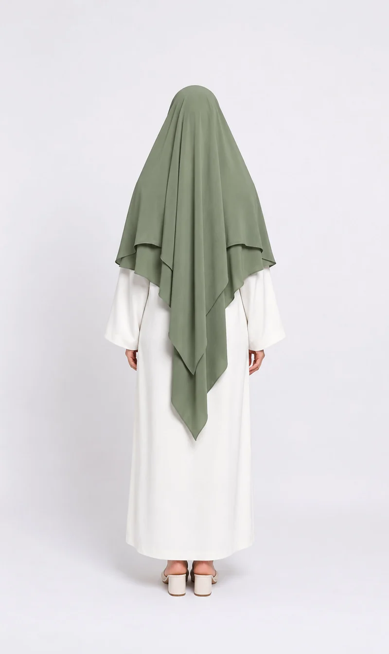 Double Diamond KHIMAR Jaz - Avocado