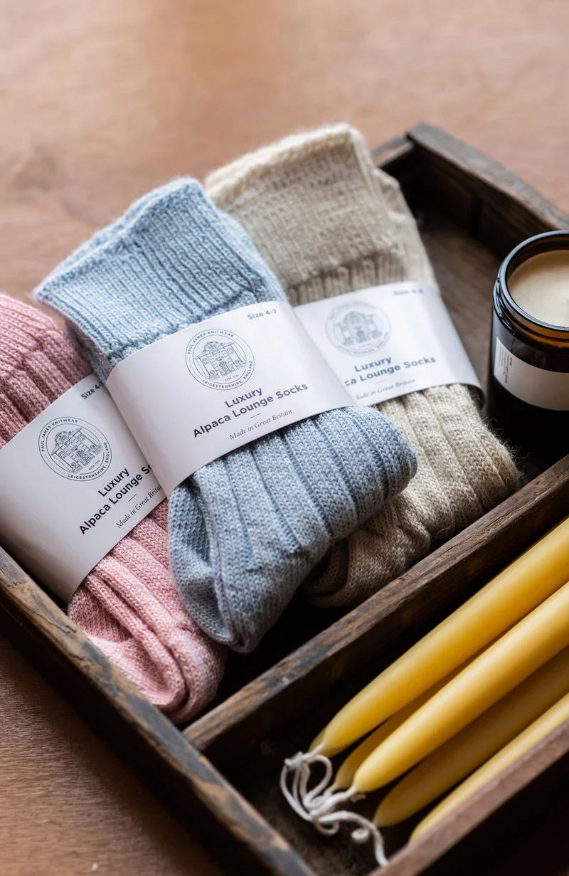 Alpaka-Lounge-Socken
