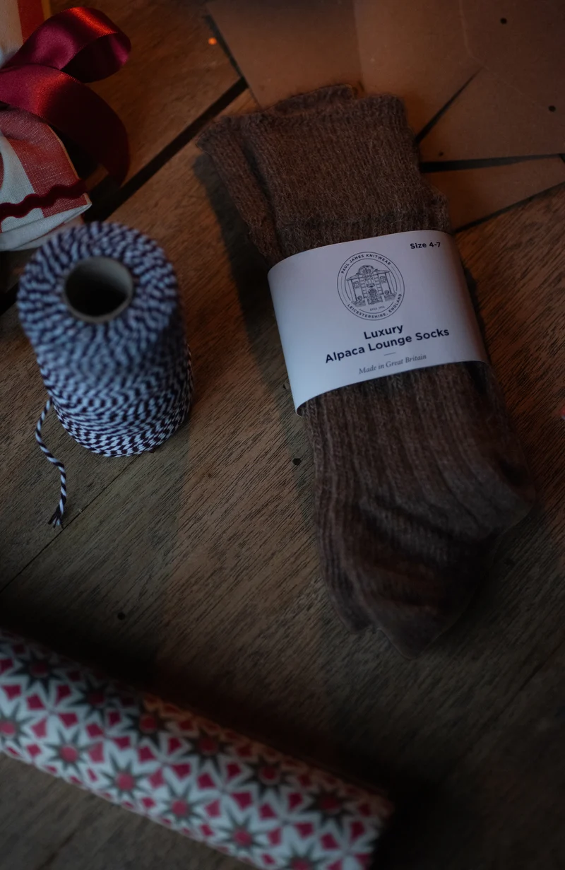 Alpaka-Lounge-Socken
