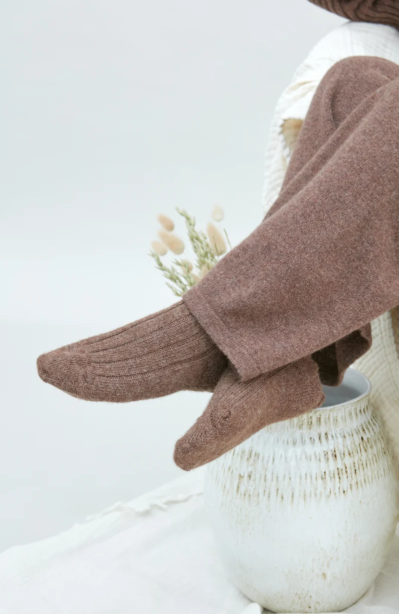 Alpaka-Lounge-Socken