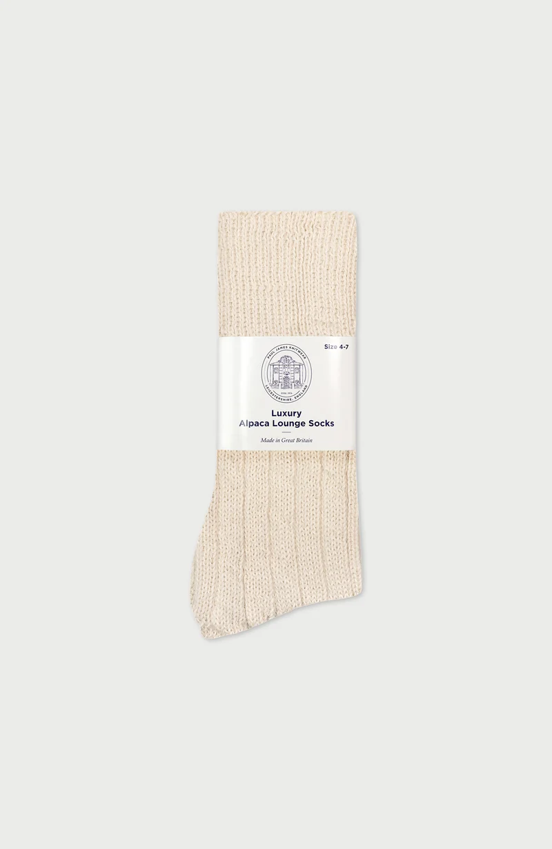 Alpaka-Lounge-Socken