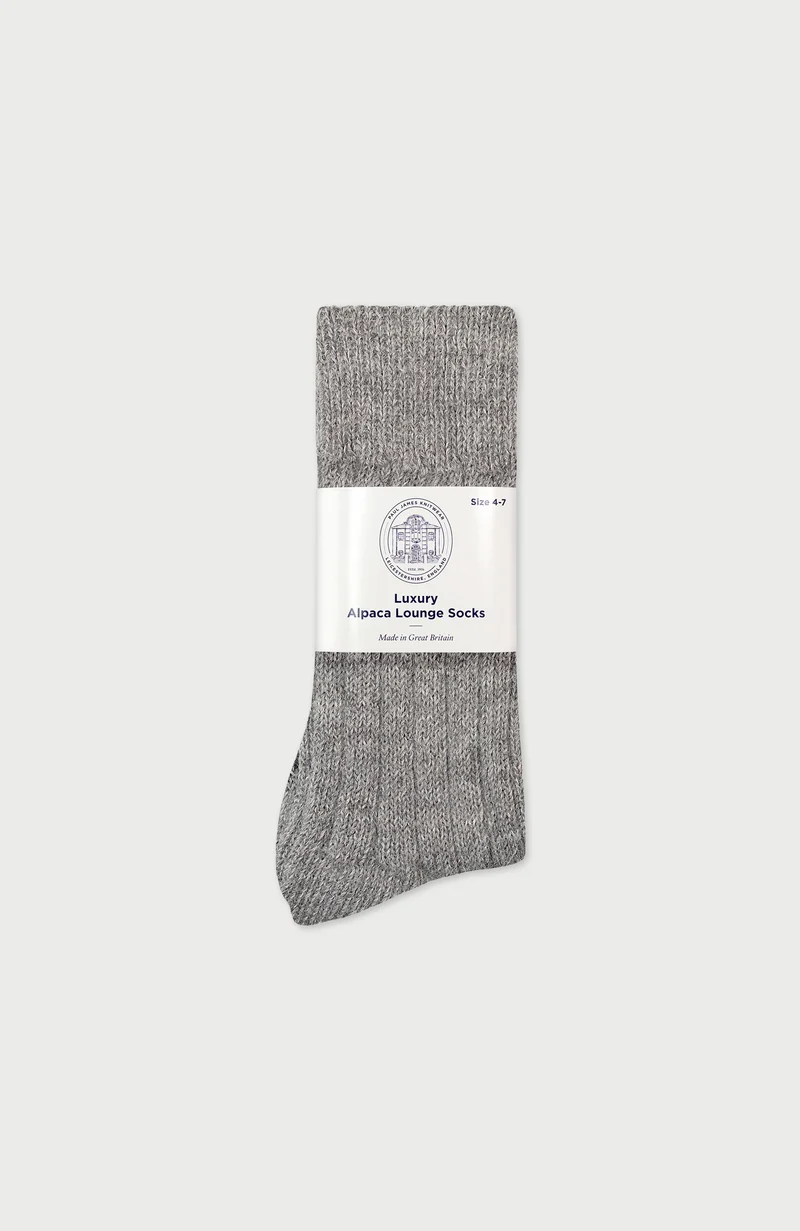 Alpaka-Lounge-Socken