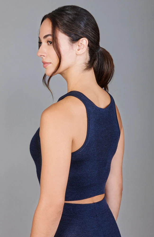 Mittelschweres Damen-Thermo-Bralette aus Merino Activewear