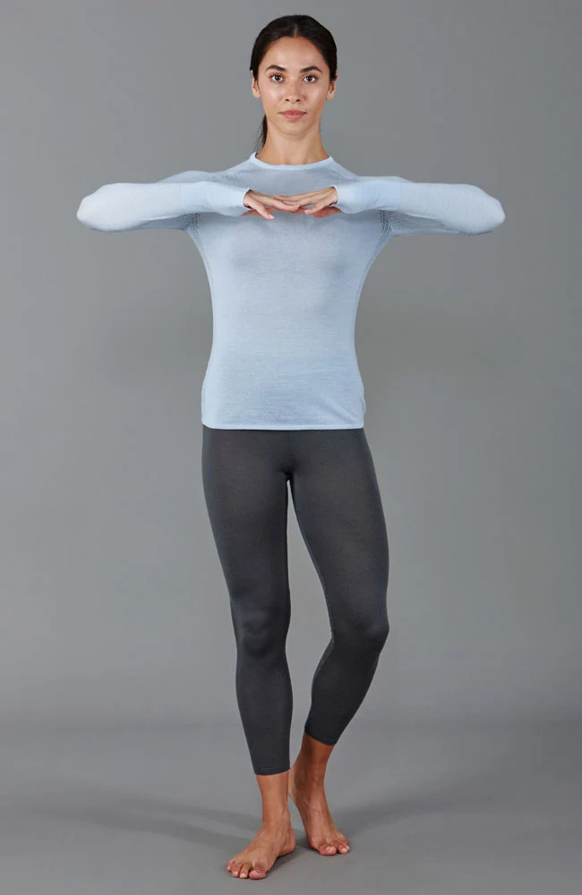 Mittelschwere Damen-Thermo-Leggings aus Merino-Activewear