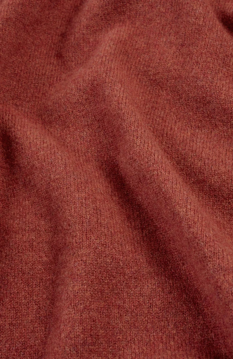 Damenpullover aus 100 % Lammwolle mit Kragen