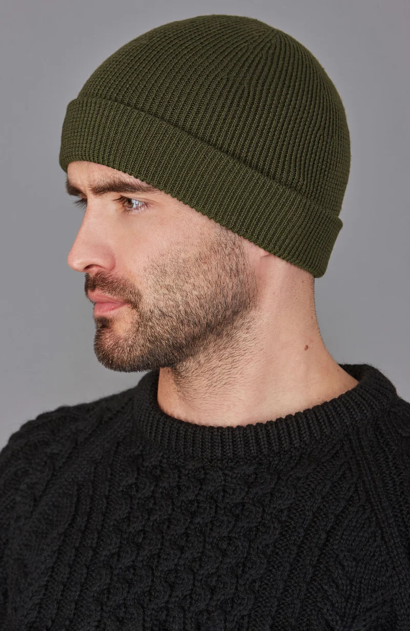 Schwere Merino-Activewear-Mütze