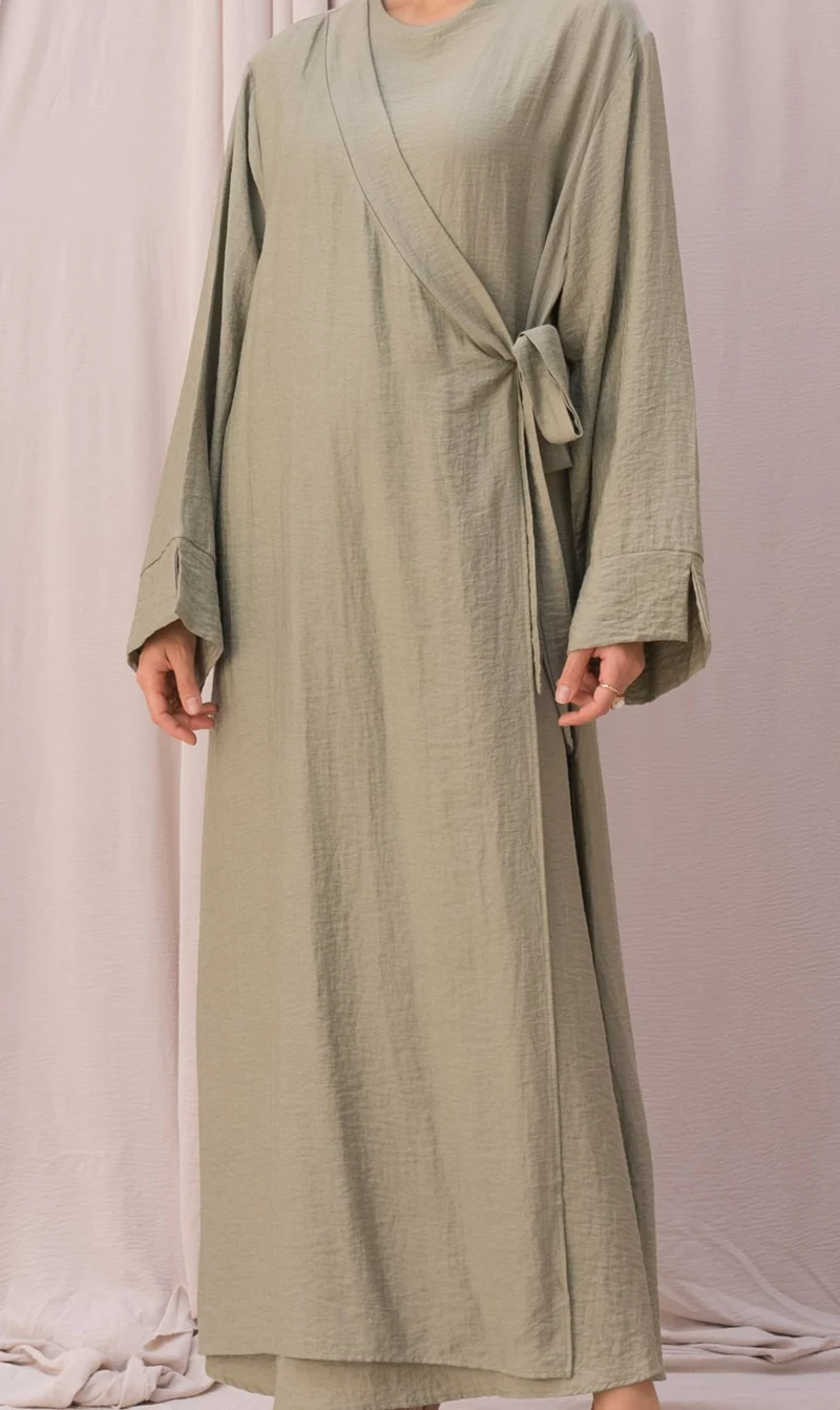 Abaya Leinen Wickeltuch Safirah