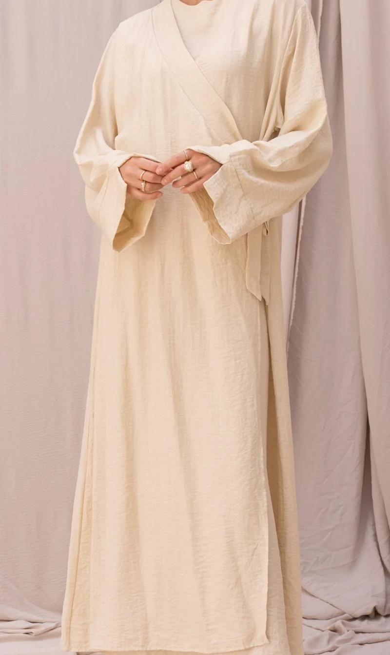 Abaya Leinen Wickeltuch Safirah