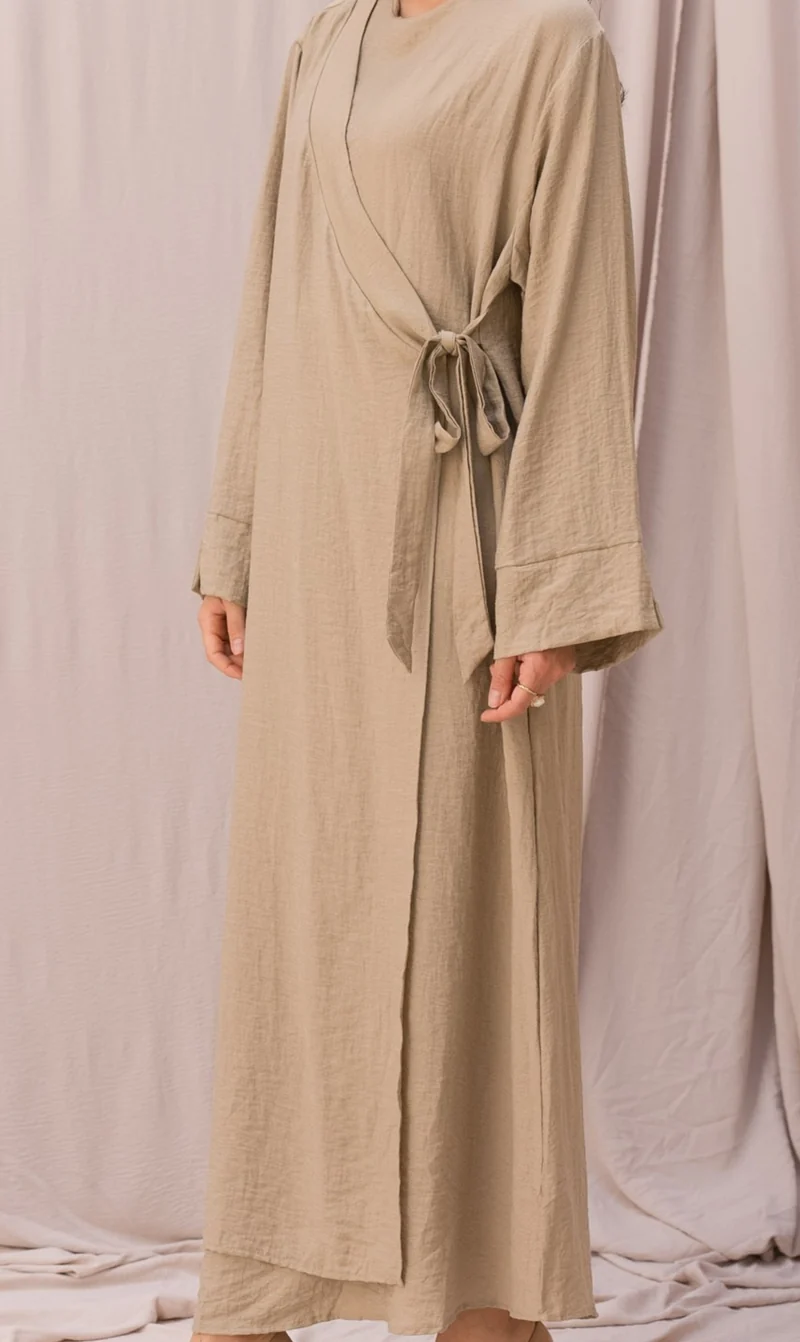 Abaya Leinen Wickeltuch Safirah
