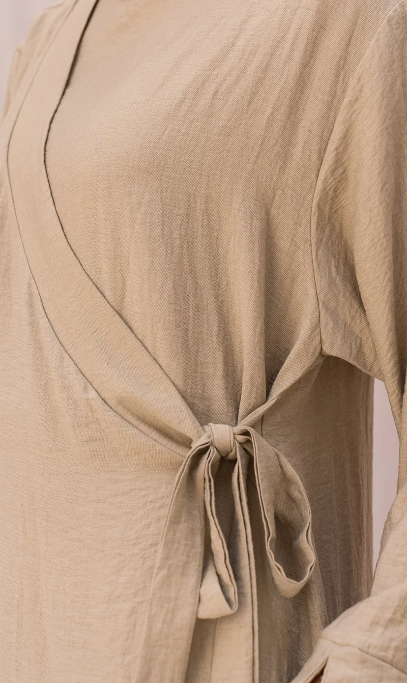Abaya Leinen Wickeltuch Safirah