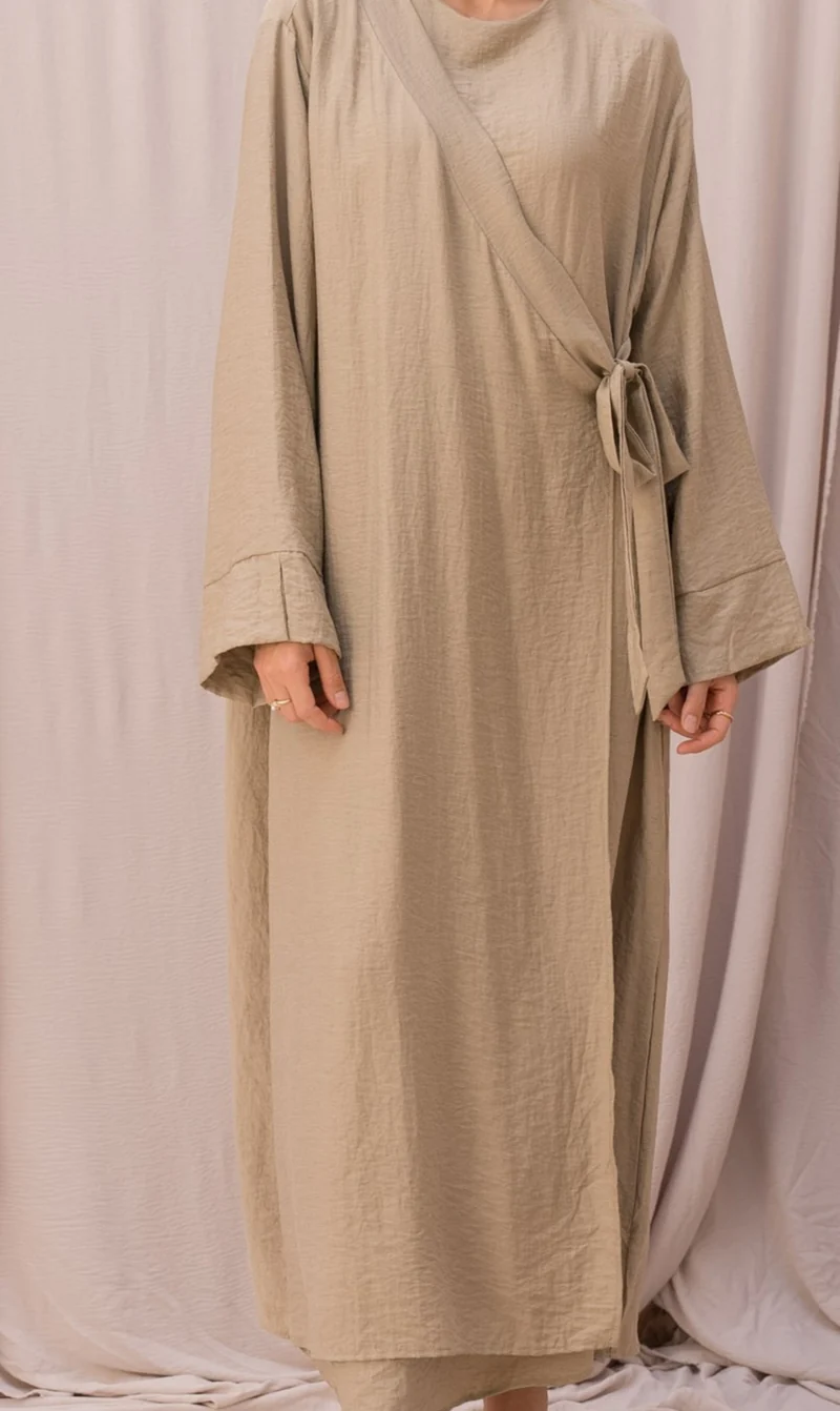 Abaya Leinen Wickeltuch Safirah