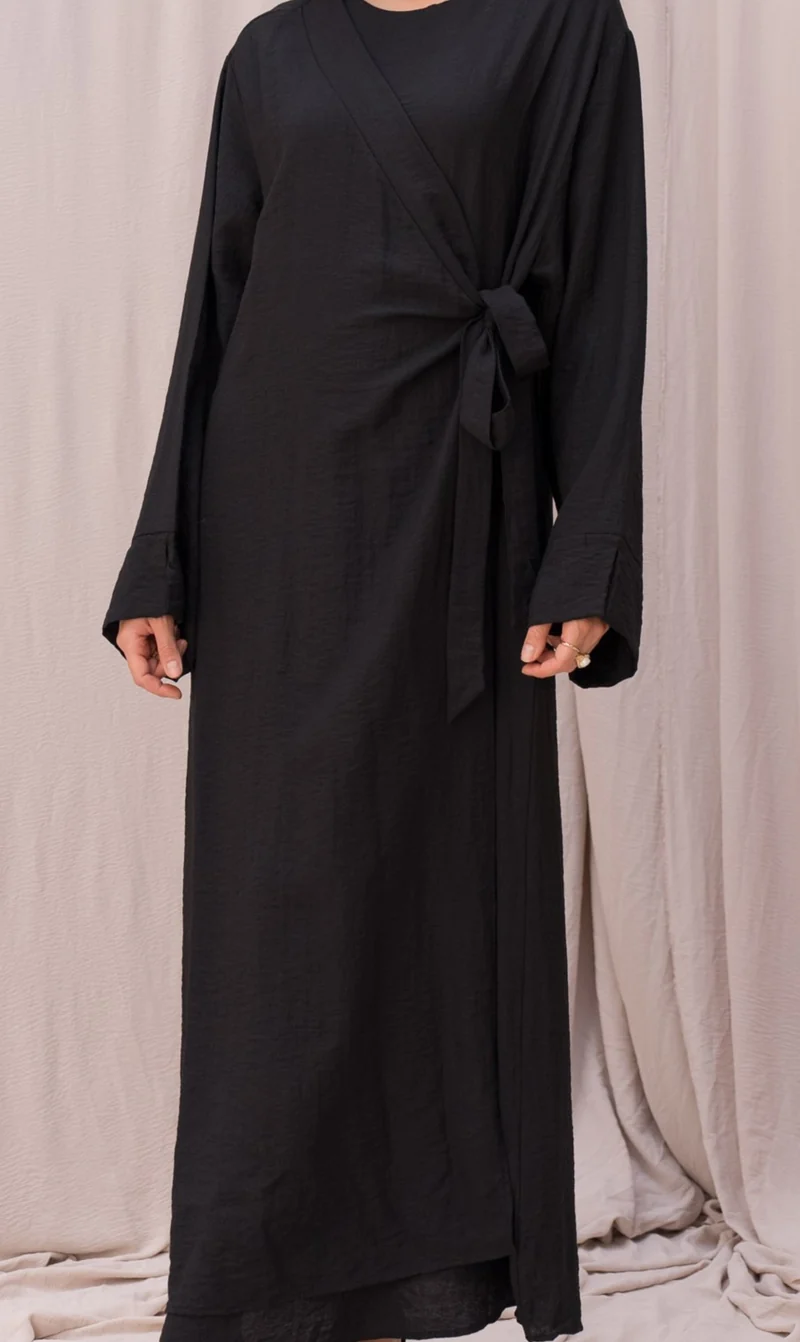 Abaya Leinen Wickeltuch Safirah