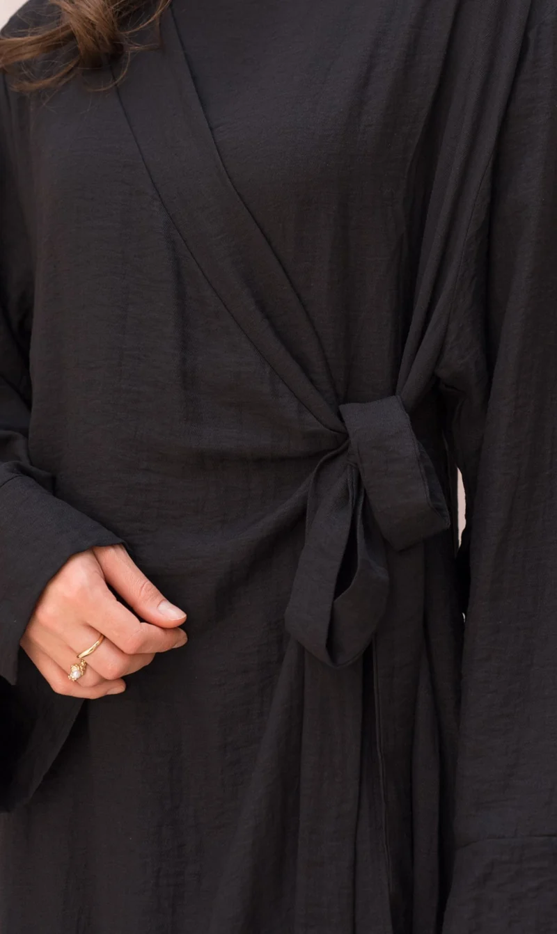 Abaya Leinen Wickeltuch Safirah