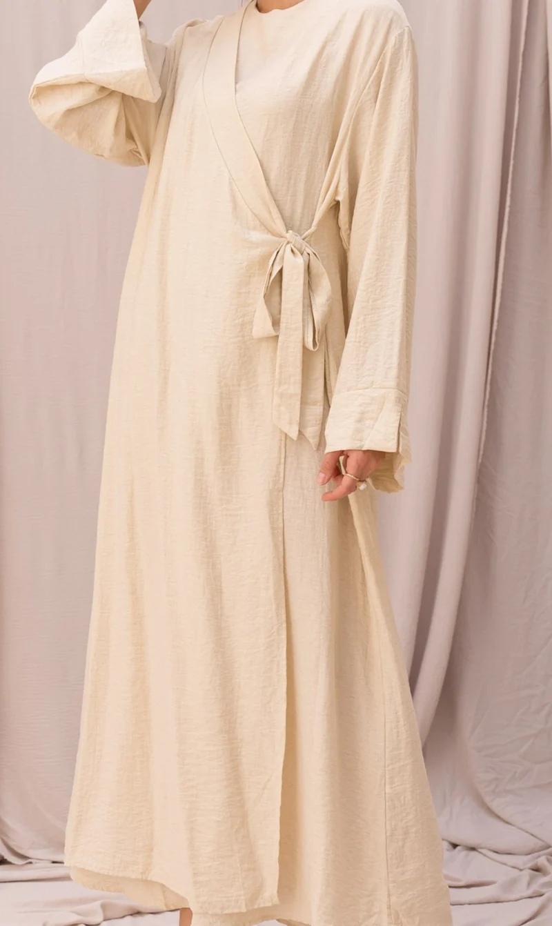 Abaya Leinen Wickeltuch Safirah