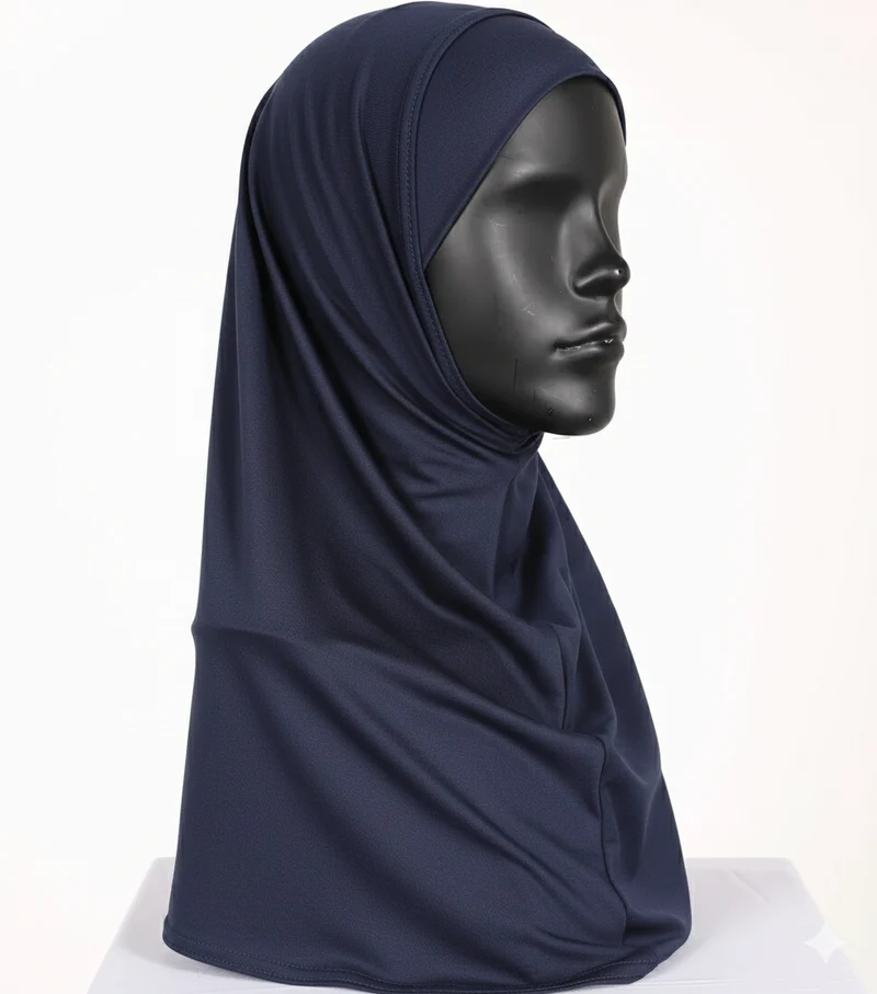 Amira Mädchen 2-teiliger Lycra Stretch-Anzug – Marineblau