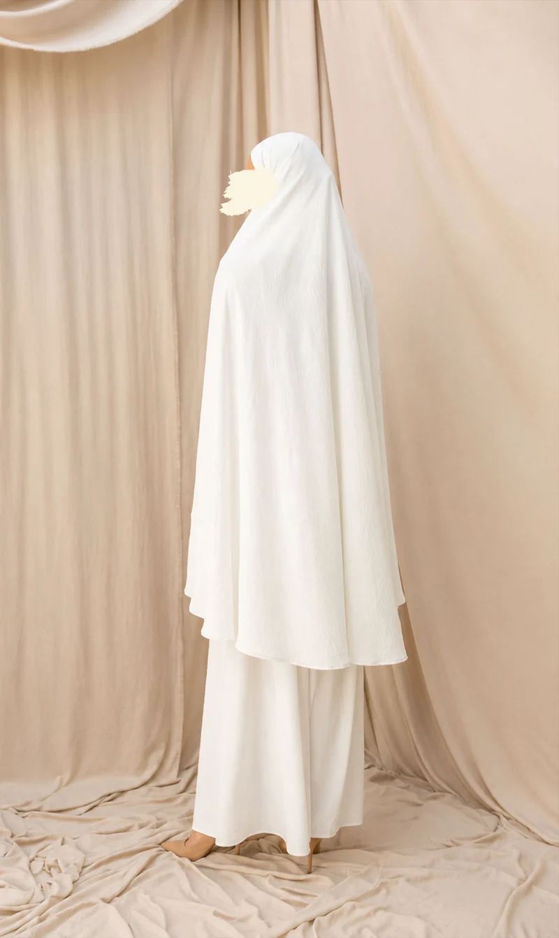 Knie-Khimar mit Rock-Set JAZZ - Elfenbein
