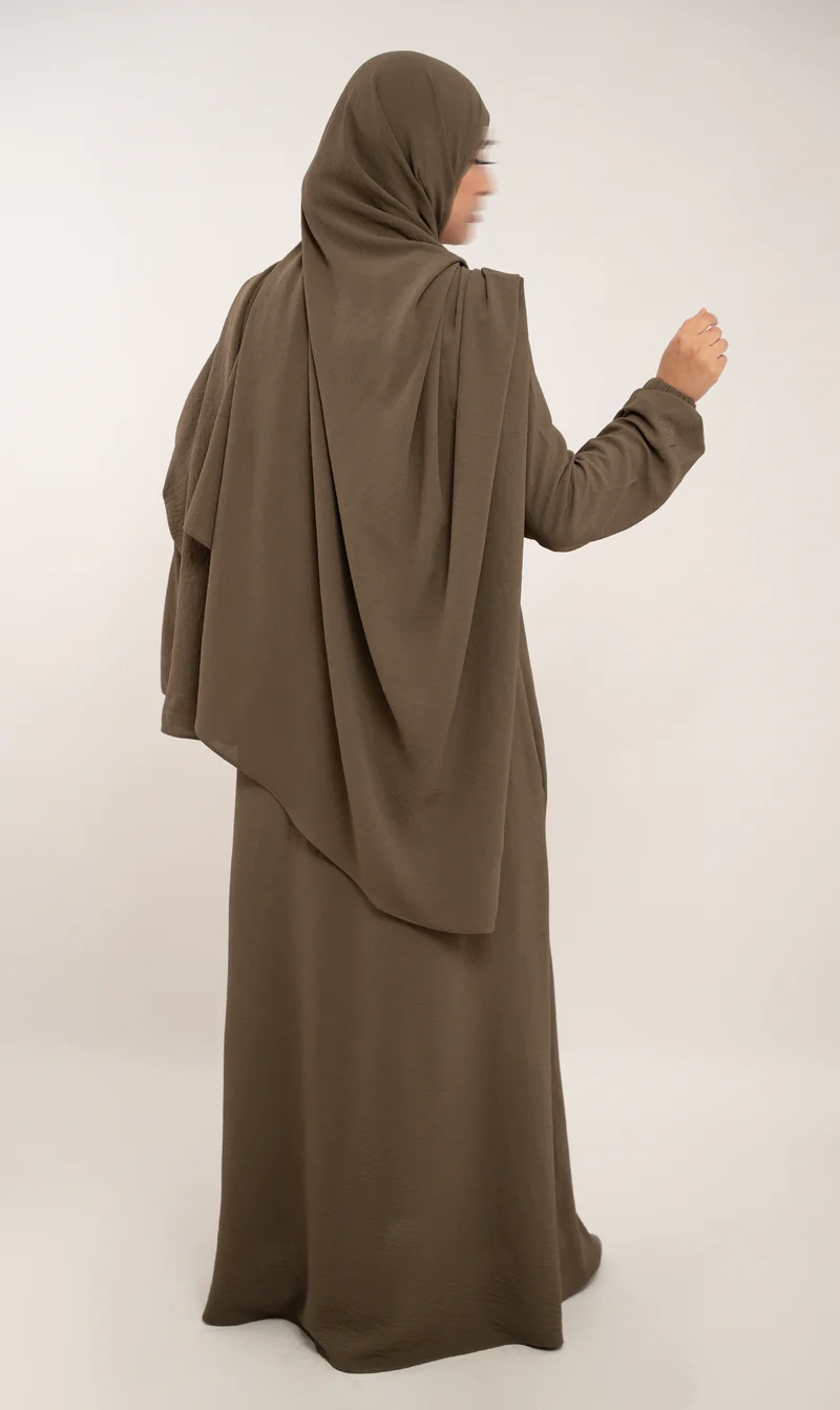 A-Linien-Puff-Jazz-Abaya R - Holz