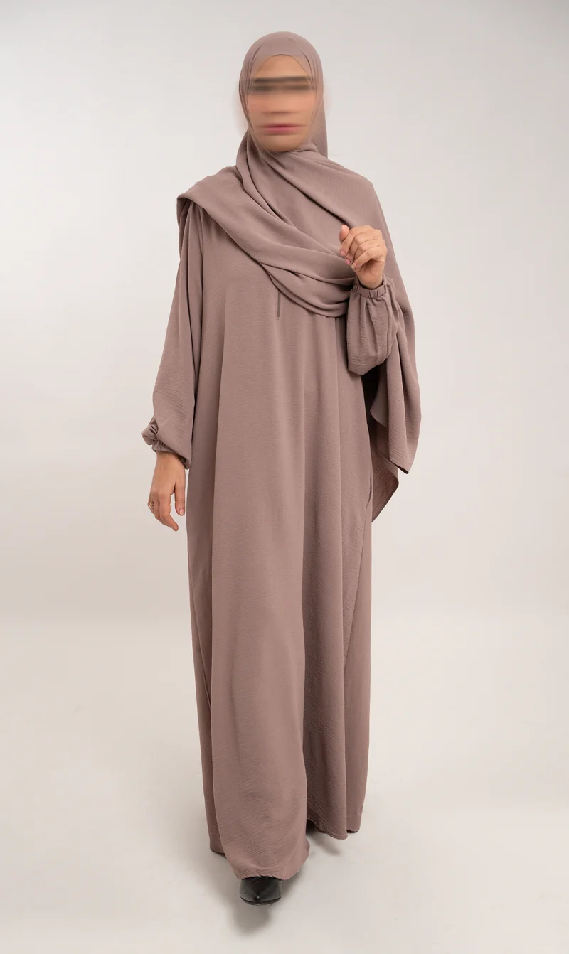 A-Linien-Puff-Jazz-Abaya R - Nerz