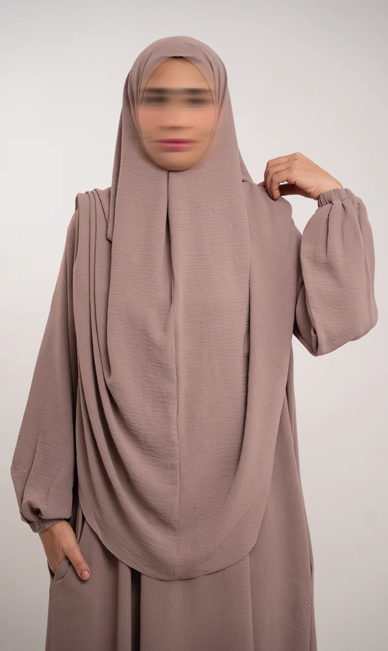A-Linien-Puff-Jazz-Abaya R - Nerz