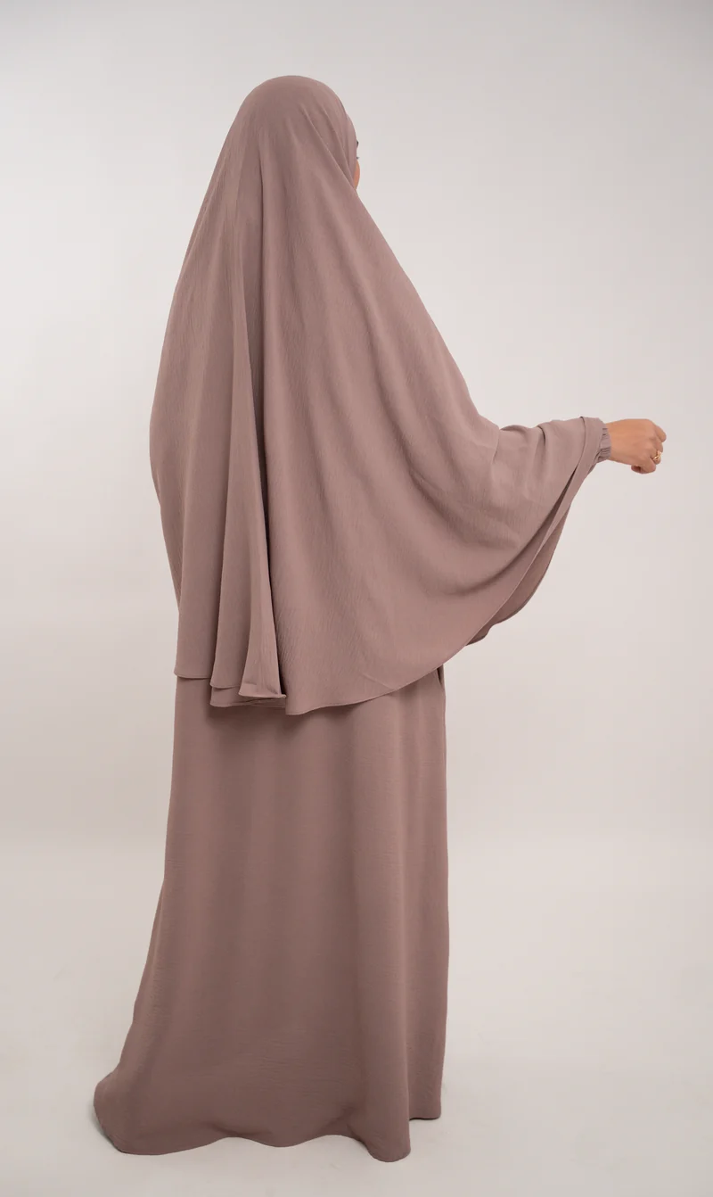 A-Linien-Puff-Jazz-Abaya R - Nerz