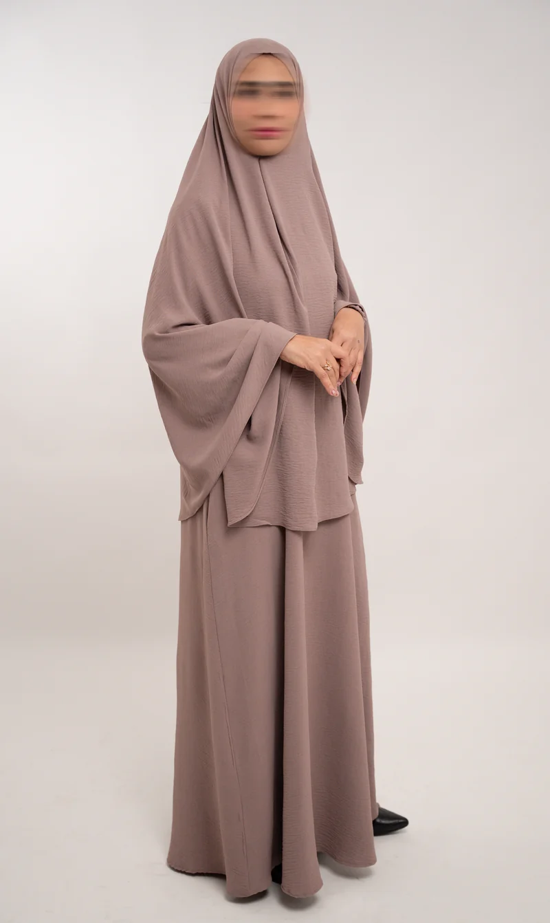 A-Linien-Puff-Jazz-Abaya R - Nerz