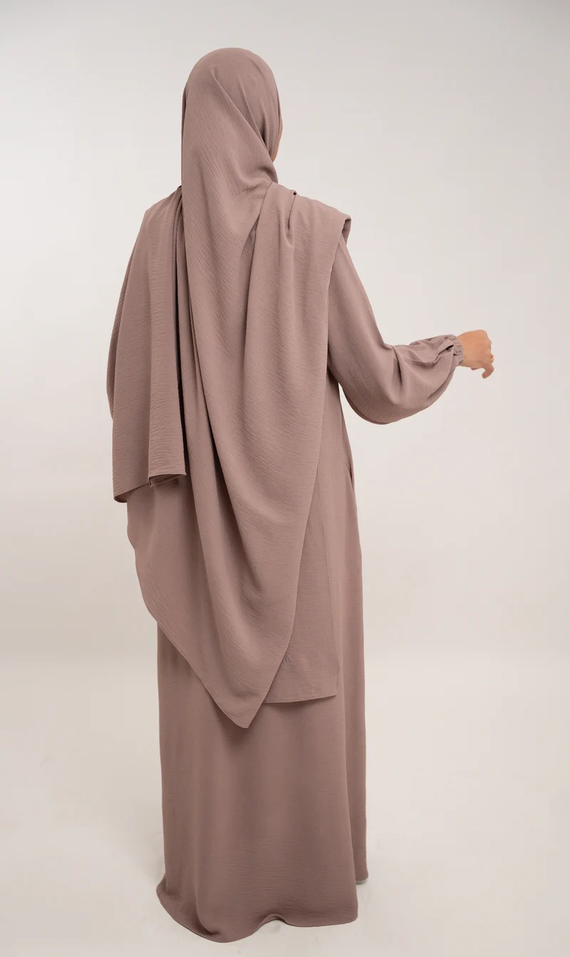 A-Linien-Puff-Jazz-Abaya R - Nerz