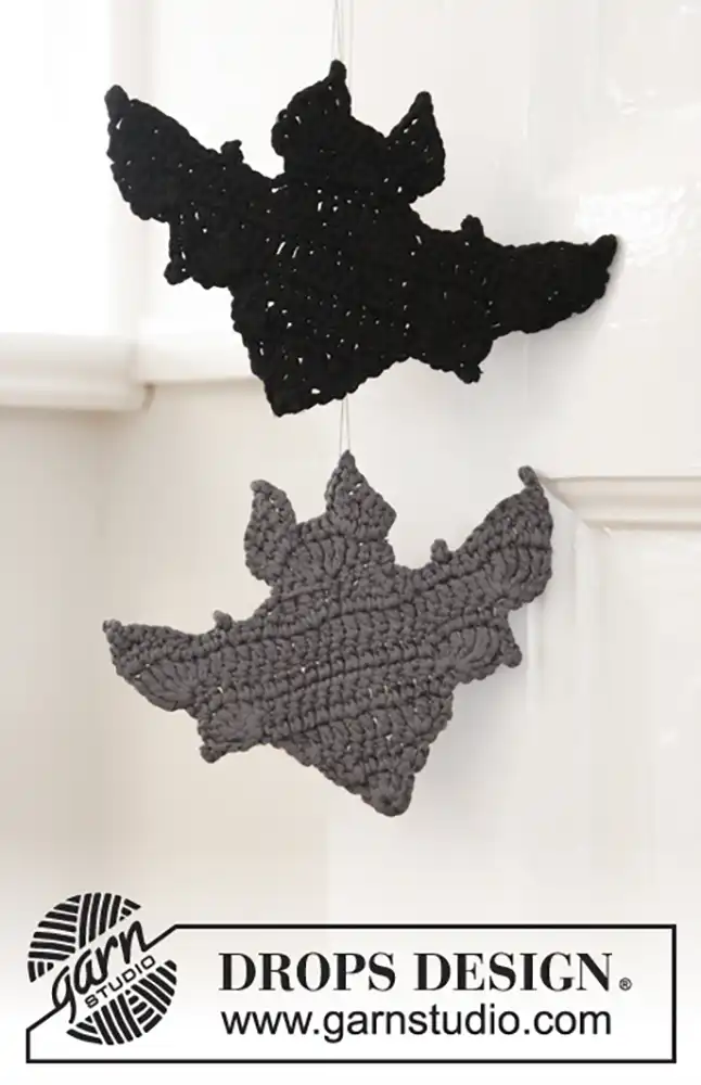 Deko Fledermaus BatAttack! (Häkelset)