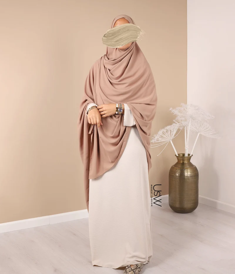 Hijab XXL Pearl - 125x200 - Latte