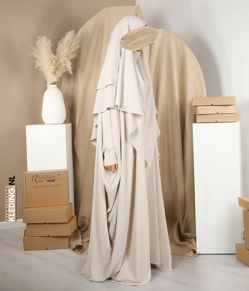Double Diamond KHIMAR Jaz - Creme