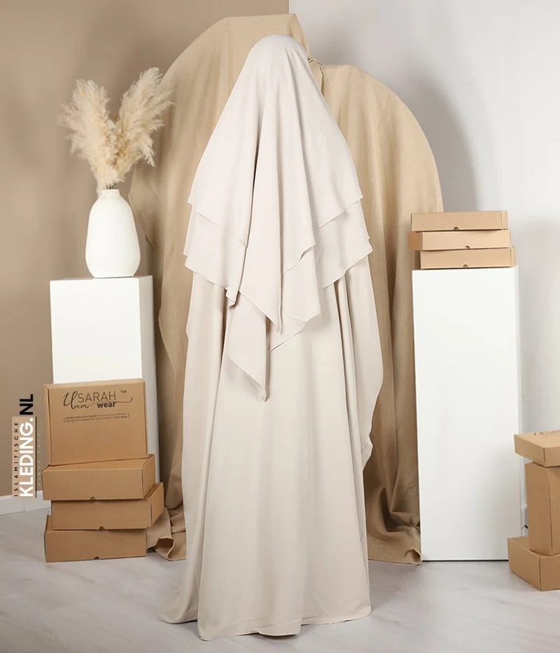 Double Diamond KHIMAR Jaz - Creme