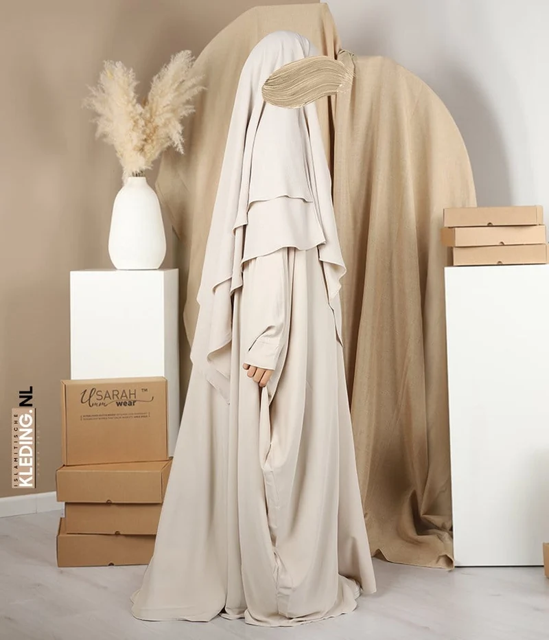 Double Diamond KHIMAR Jaz - Creme