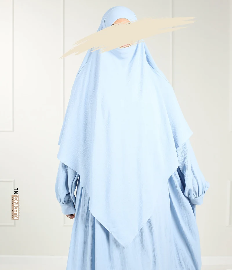 JAZZ Dreieck Khimar - Babyblau