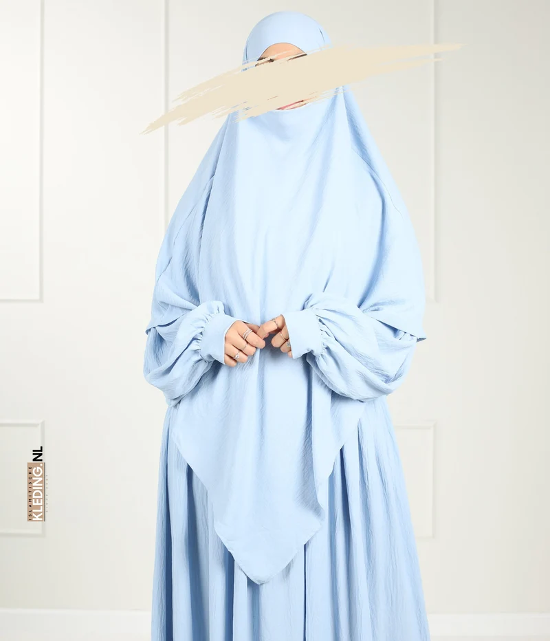JAZZ Dreieck Khimar - Babyblau