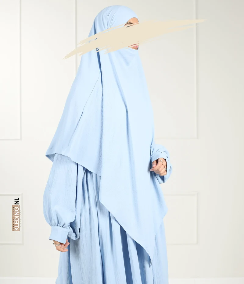 JAZZ Dreieck Khimar - Babyblau