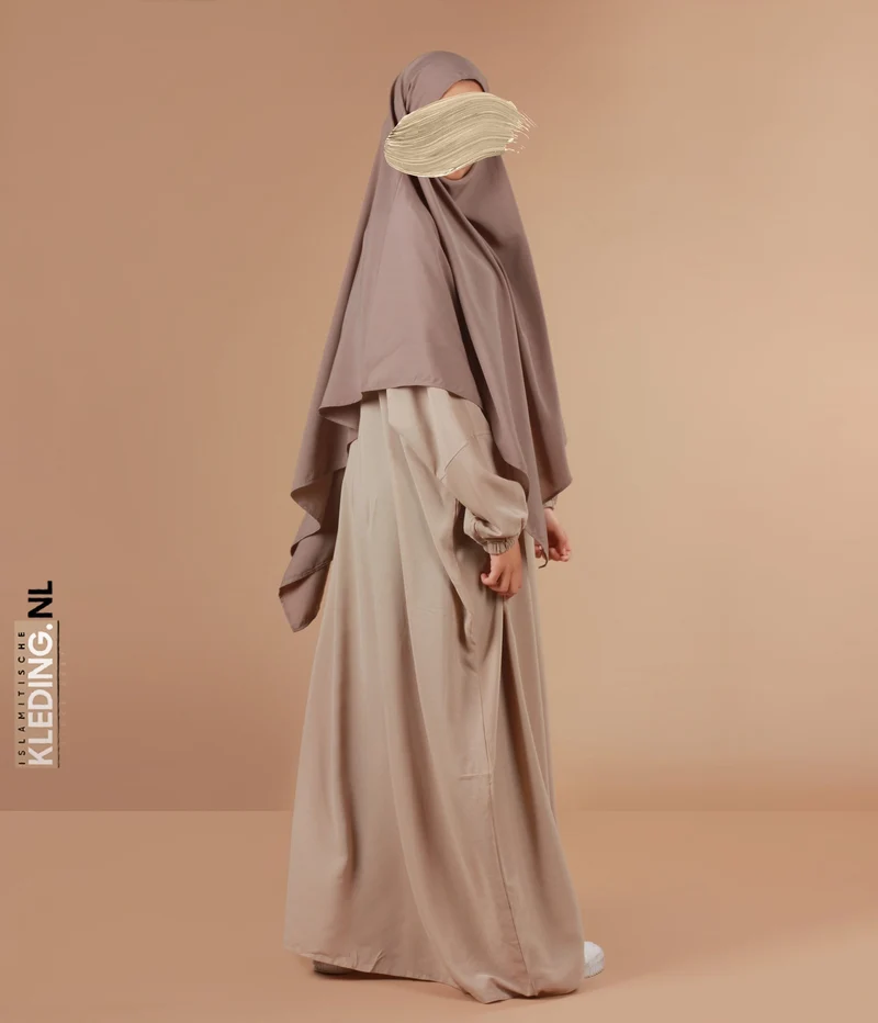 Dreieck Khimar - Taupe