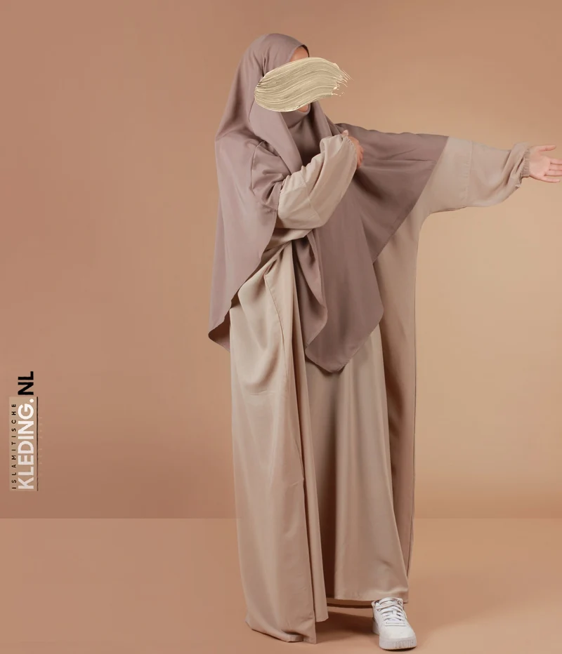 Dreieck Khimar - Taupe