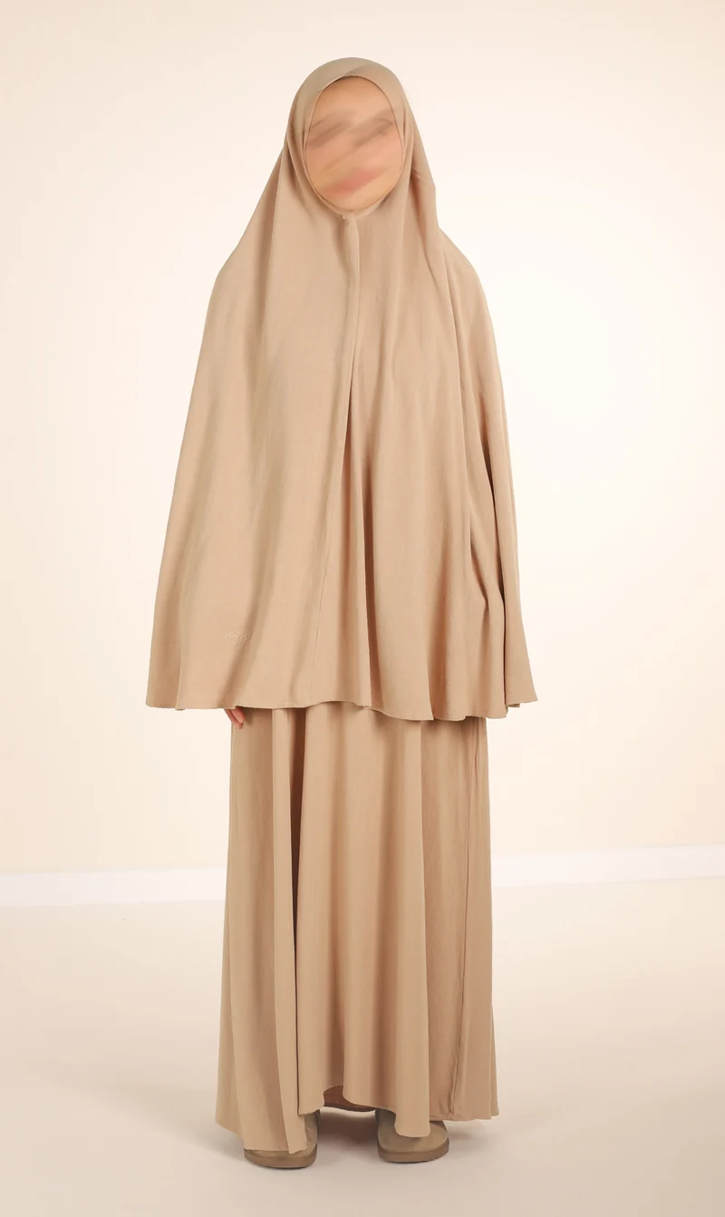 Diamond Khimar (Krawatte) Nila Linen – Taupe Desert