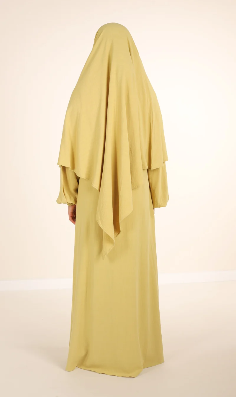Diamond Khimar (Krawatte) Nila Leinen – Pistazie